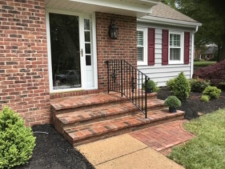 Brick steps