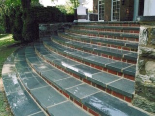 Stone stairway